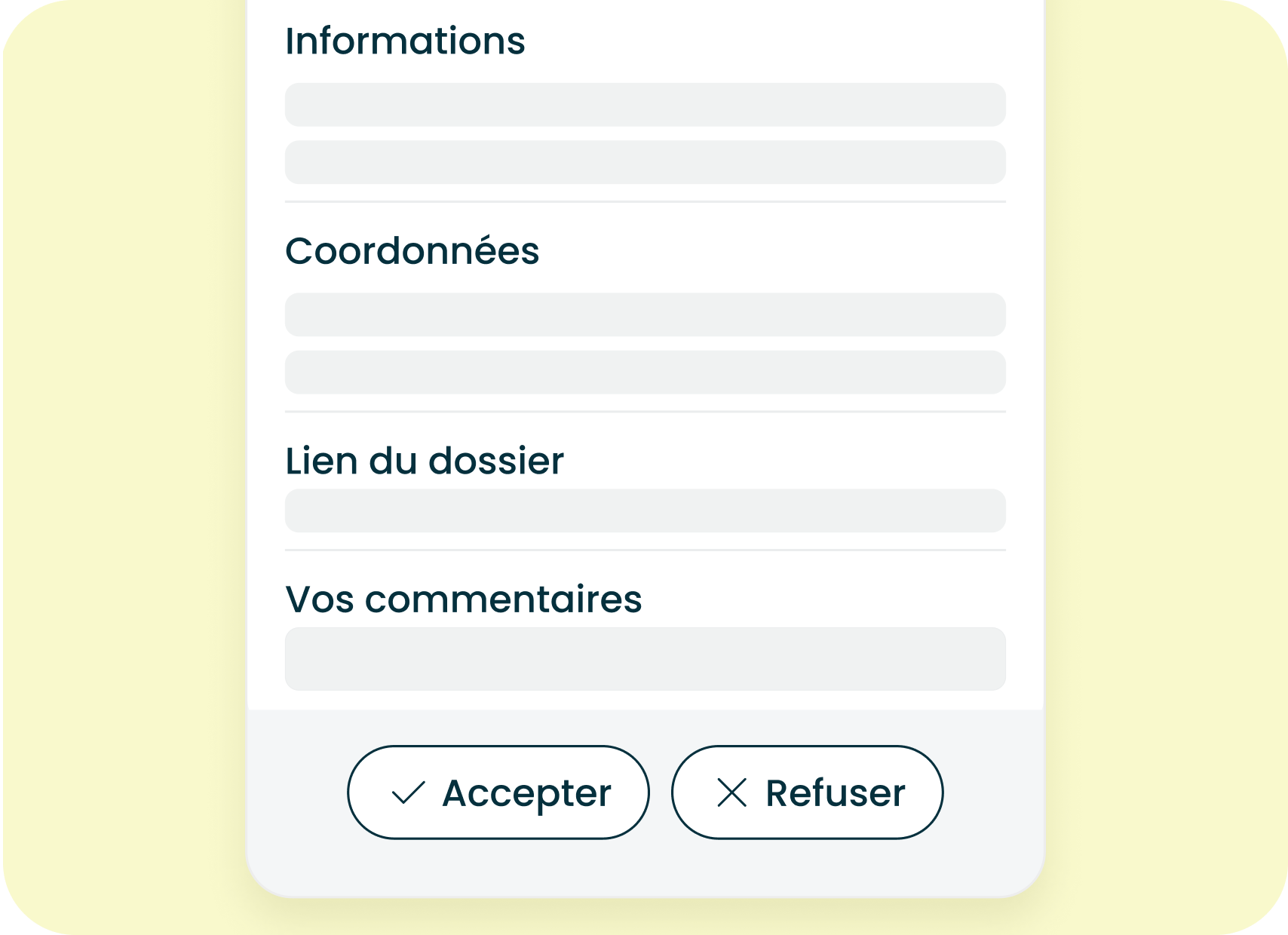 Filtrage des candidatures