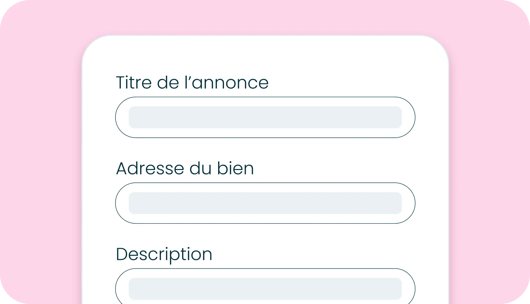 Création de l'annonce